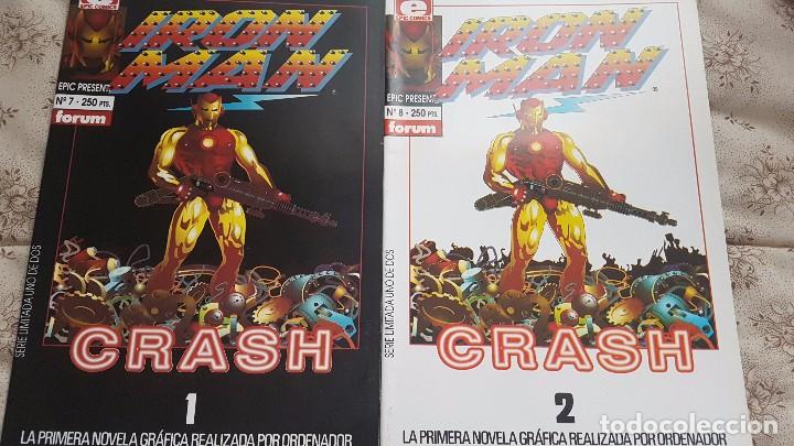 C&oacute;mics: IRON MAN: CRASH (OBRA COMPLETA 2 N&Uacute;MEROS) - FORUM - Foto 1