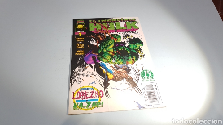 C&oacute;mics: EL INCREIBLE HULK 1 VOL 3 EXCELENTE ESTADO FORUM - Foto 1