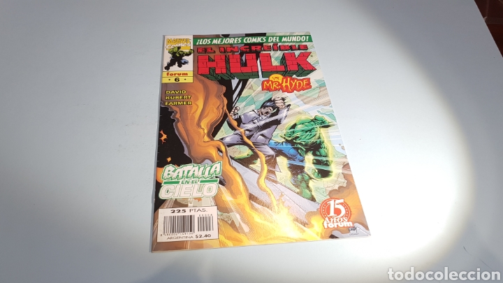 C&oacute;mics: EL INCREIBLE HULK 6 VOL 3 EXCELENTE ESTADO FORUM - Foto 1