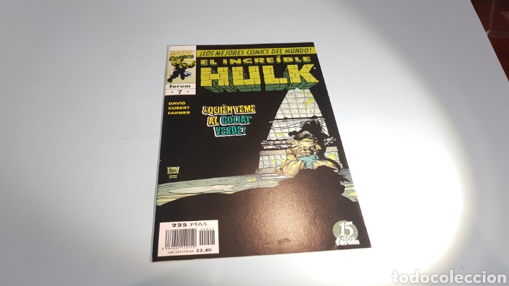 C&oacute;mics: EL INCREIBLE HULK 7 VOL 3 EXCELENTE ESTADO FORUM - Foto 1