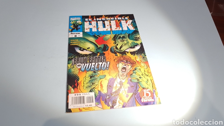 C&oacute;mics: EL INCREIBLE HULK 8 VOL 3 EXCELENTE ESTADO FORUM - Foto 1