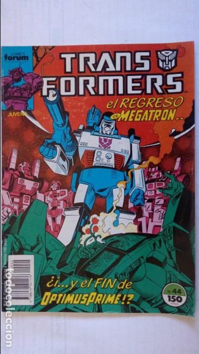 C&oacute;mics: TRANS FORMERS N&ordm; 44 COMICS FORUM - Foto 1