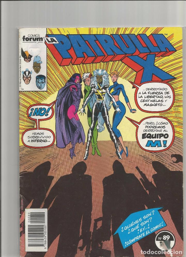 C&oacute;mics: PATRULLA X -N&ordm;89 - Foto 1