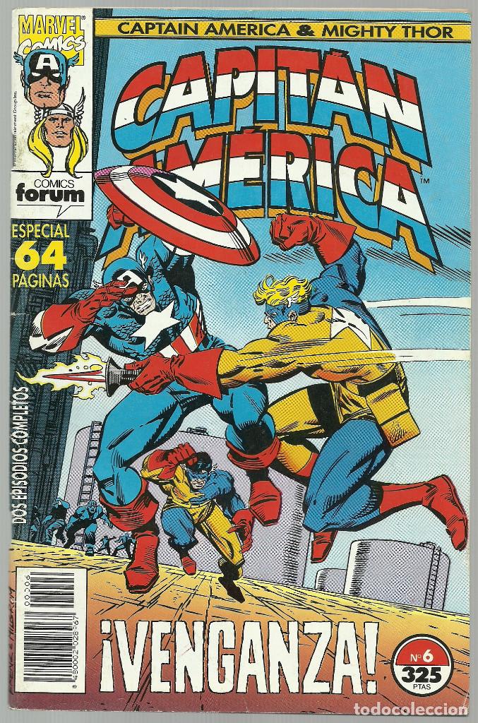 C&oacute;mics: CAPITAN AMERICA N&ordm; 6 - ESPECIAL 64 PAGINAS - MARVEL FORUM - Foto 1