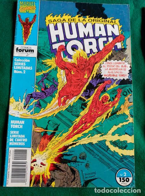 C&oacute;mics: HUMAN TORCH N&ordm; 2 SERIE LIMITADA - MARVEL FORUM - Foto 1