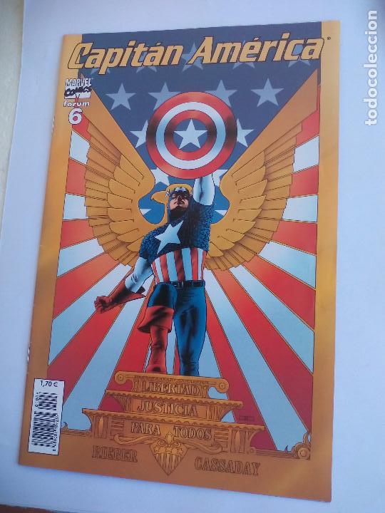 C&oacute;mics: Capit&aacute;n Am&eacute;rica.Vol. V. n&ordm; 6 Forum 2003. Marvel Comics. Comic - Foto 1