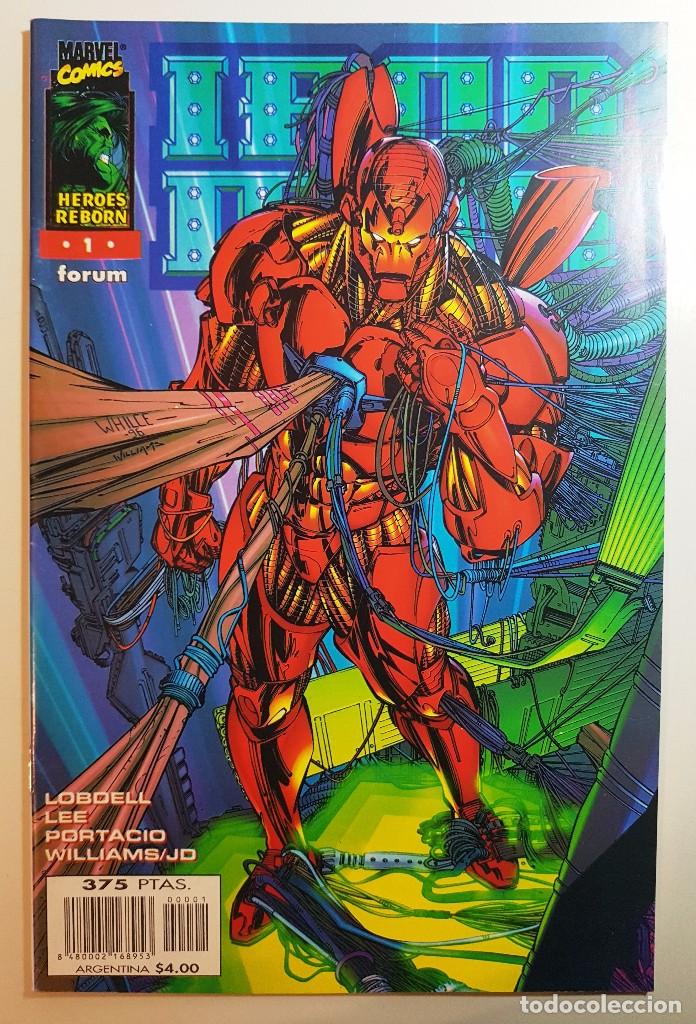 C&oacute;mics: IRON MAN N&ordm; 1 - HEROES REBORN - FORUM - Foto 1