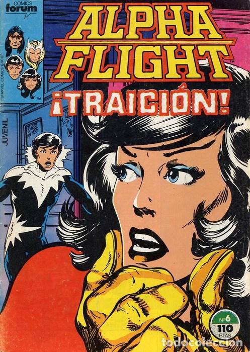 C&oacute;mics: ALPHA FLIGHT VOL. 1 N&ordm; 6 FORUM - Foto 1
