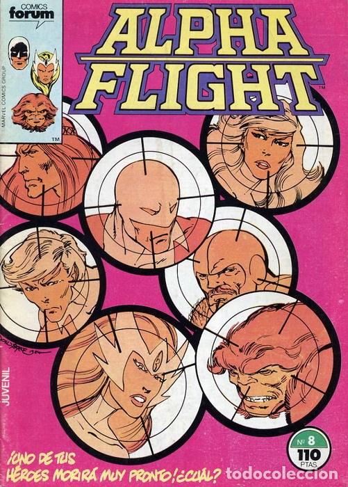 C&oacute;mics: ALPHA FLIGHT VOL. 1 N&ordm; 8 FORUM - Foto 1