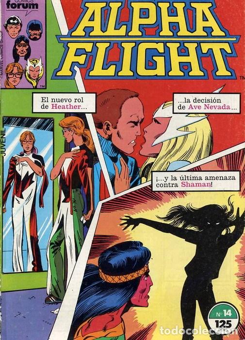 C&oacute;mics: ALPHA FLIGHT VOL. 1 N&ordm; 14 FORUM - Foto 1