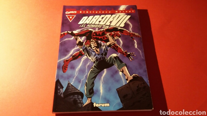 C&oacute;mics: DAREDEVIL 4 BIBLIOTECA MARVEL EXCELENTE ESTADO FORUM - Foto 1