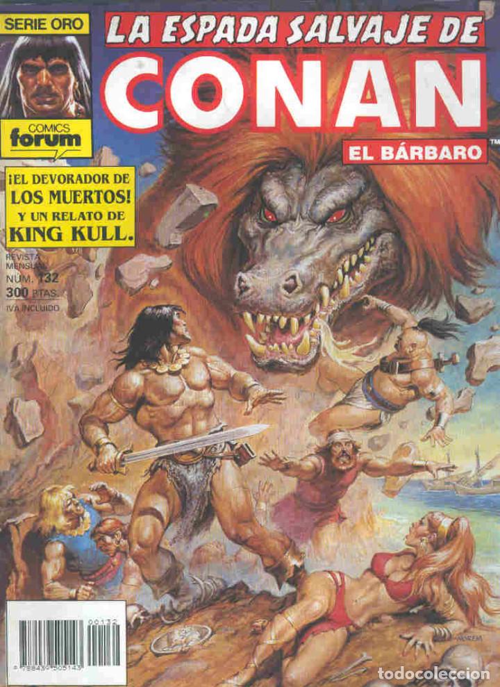 C&oacute;mics: La Espada Salvaje de Conan. 1&ordf; edici&oacute;n n&ordm; 132 - Foto 1