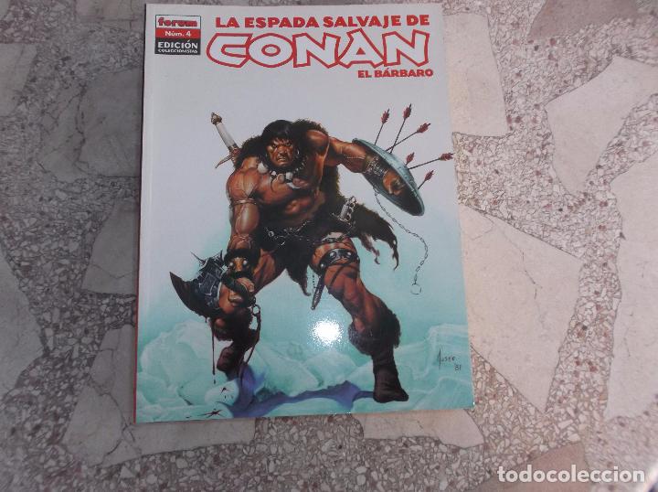 C&oacute;mics: la esp&agrave;da salvaje de conan el barbaro n&ordm; 4, de forum, 2005 - Foto 1