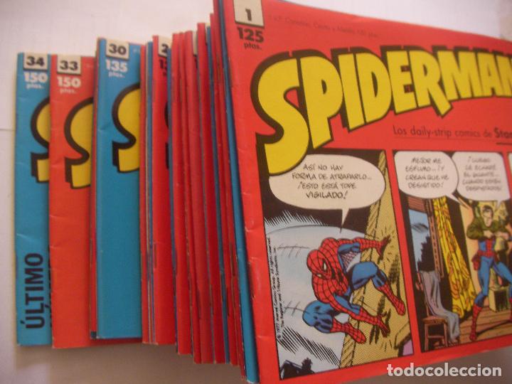 C&oacute;mics: LOTE COMPLETO EDICION SPIDERMAN 34 COMICS - Foto 3