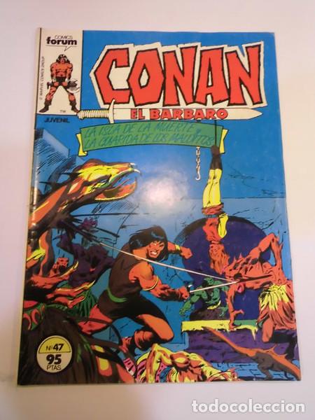 C&oacute;mics: CONAN EL BARBARO - NUM 47 - ED FORUM- 1983 - Foto 1