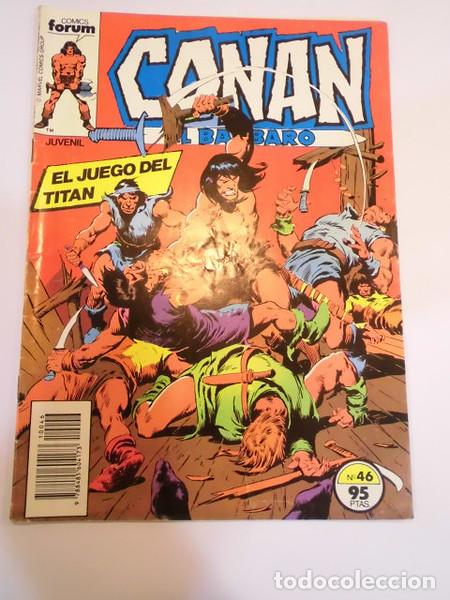 C&oacute;mics: CONAN EL BARBARO - NUM 46 - ED FORUM- 1983 - Foto 1