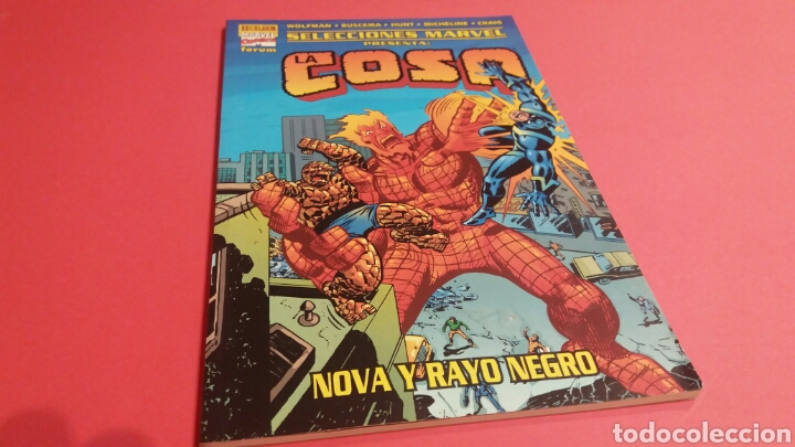 C&oacute;mics: LA COSA NOVA Y RAYO NEGRO EXCELENTE ESTADO FORUM - Foto 1