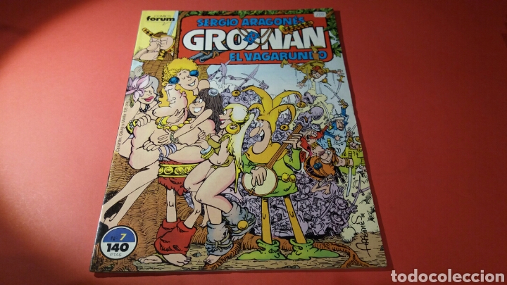 C&oacute;mics: GROONAN EL VAGABUNDO 7 EXCELENTE ESTADO FORUM - Foto 1