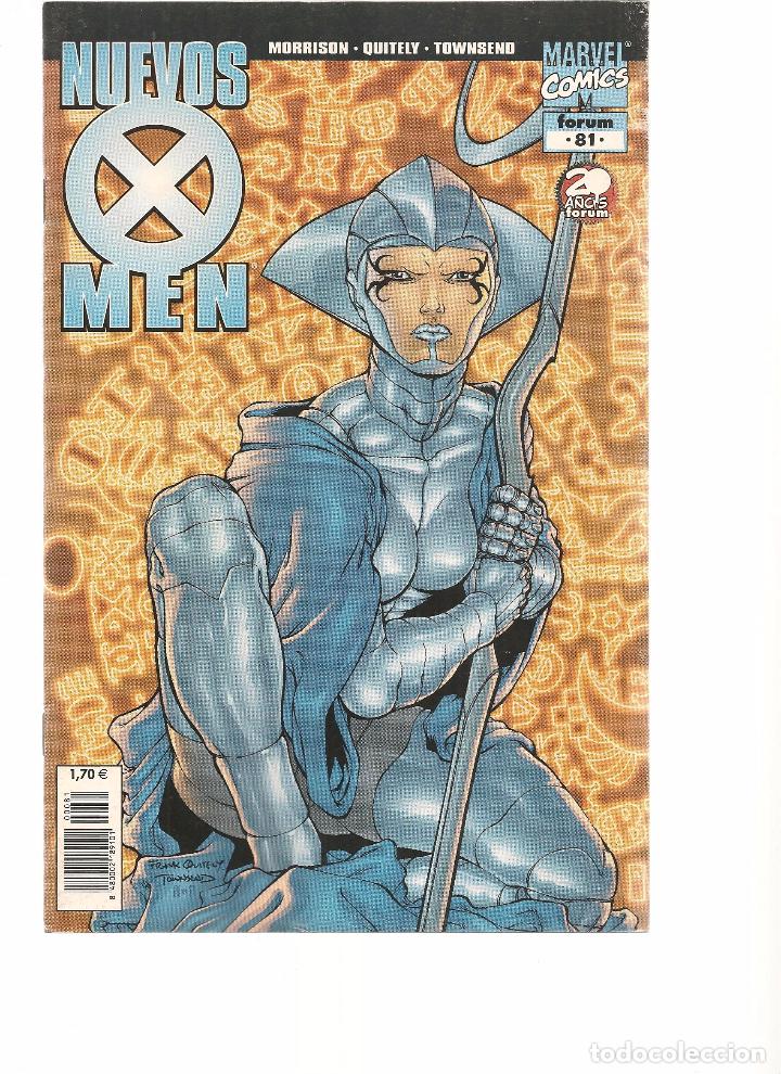 C&oacute;mics: NUEVOS X MEN. N&ordm; 81. FORUM. (C/A56) - Foto 1