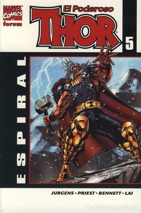C&oacute;mics: EL PODEROSO THOR VOLUMEN 5 N&ordm; 5: ESPIRAL (1 TOMO) COMICS FORUM - Foto 1