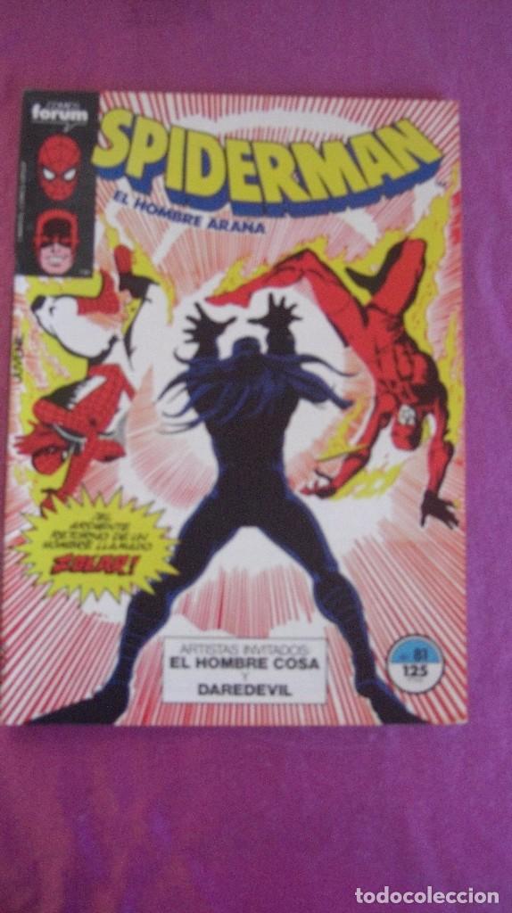 C&oacute;mics: SPIDERMAN VOL 1 N&ordm; 81 FORUM . 1&ordf; EDICION DIFICIL - Foto 1