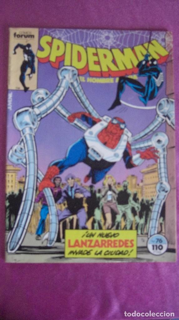 C&oacute;mics: SPIDERMAN VOL 1 N&ordm; 76 FORUM . 1&ordf; EDICION DIFICIL - Foto 1