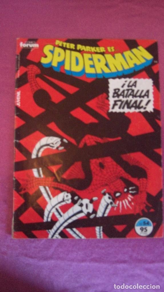C&oacute;mics: SPIDERMAN VOL 1 N&ordm; 54 FORUM . 1&ordf; EDICION DIFICIL - Foto 4