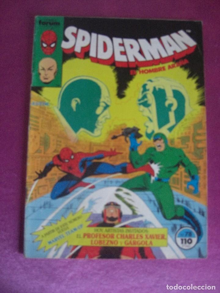 C&oacute;mics: SPIDERMAN VOL 1 N&ordm; 78 FORUM . 1&ordf; EDICION DIFICIL - Foto 3