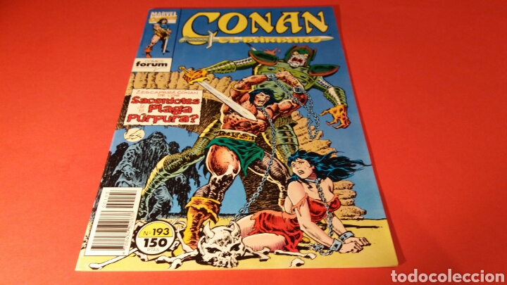 C&oacute;mics: CONAN EL BARBARO 193 EXCELENTE ESTADO FORUM - Foto 1