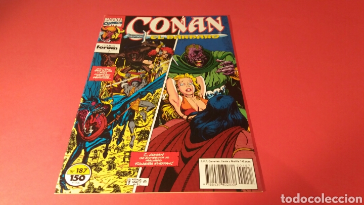 C&oacute;mics: CONAN EL BARBARO 187 EXCELENTE ESTADO FORUM - Foto 1