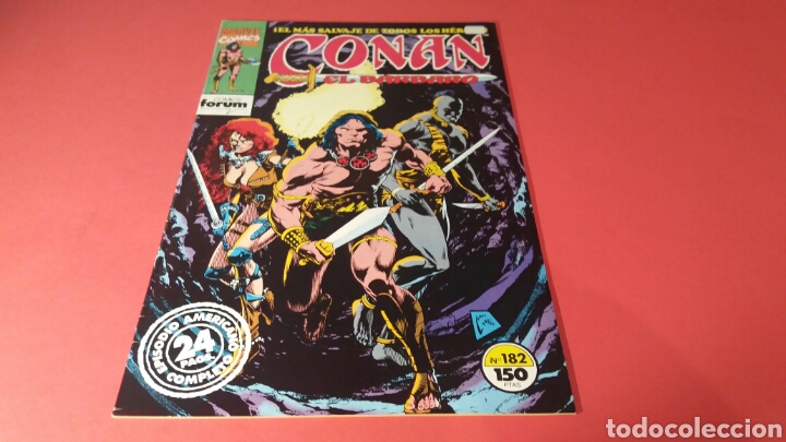C&oacute;mics: CONAN EL BARBARO 182 EXCELENTE ESTADO FORUM - Foto 1