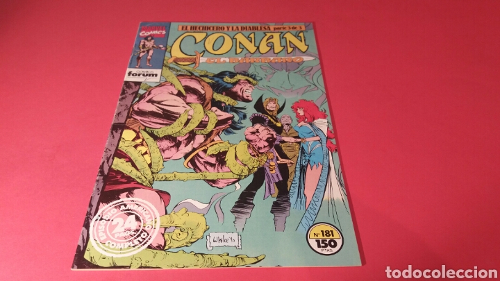 C&oacute;mics: CONAN EL BARBARO 181 EXCELENTE ESTADO FORUM - Foto 1