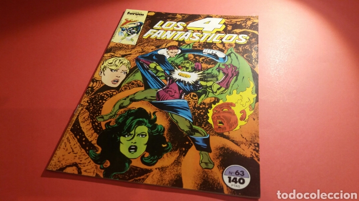 C&oacute;mics: LOS 4 FANTASTICOS 63 EXCELENTE ESTADO FORUM - Foto 1
