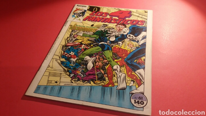 C&oacute;mics: LOS 4 FANTASTICOS 61 EXCELENTE ESTADO FORUM - Foto 1