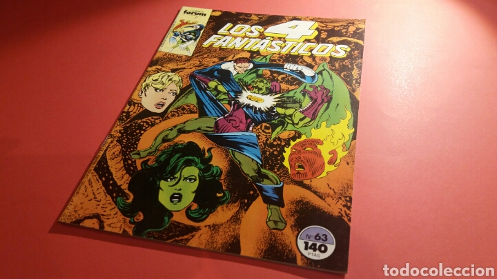 C&oacute;mics: LOS 4 FANTASTICOS 63 EXCELENTE ESTADO FORUM - Foto 1