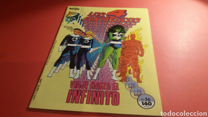 C&oacute;mics: LOS 4 FANTASTICOS 56 EXCELENTE ESTADO FORUM - Foto 1