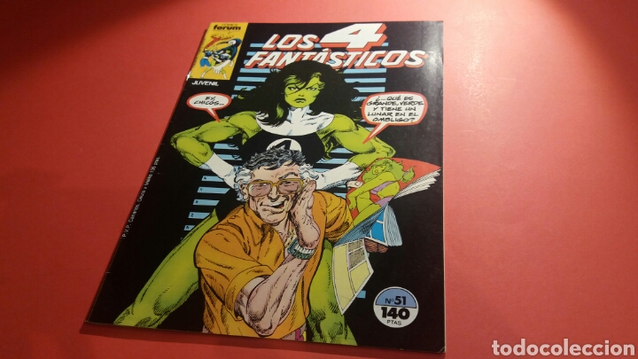 C&oacute;mics: LOS 4 FANTASTICOS 51 EXCELENTE ESTADO FORUM - Foto 1
