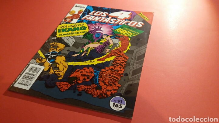 C&oacute;mics: LOS 4 FANTASTICOS 91 EXCELENTE ESTADO FORUM - Foto 1