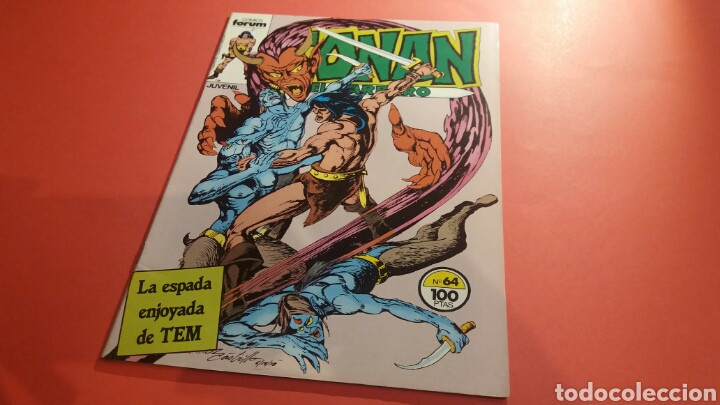 C&oacute;mics: CONAN EL BARBARO 64 EXCELENTE ESTADO FORUM - Foto 1