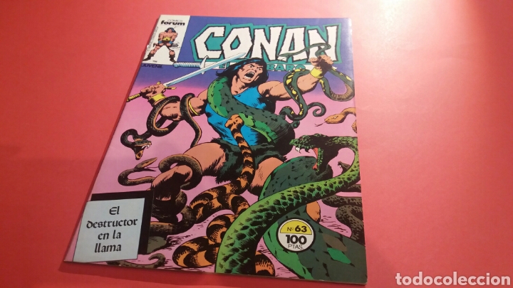 C&oacute;mics: CONAN EL BARBARO 63 EXCELENTE ESTADO FORUM - Foto 1