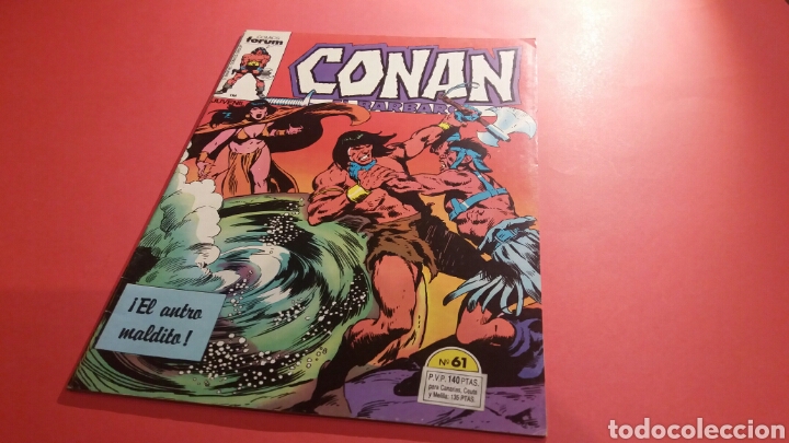 C&oacute;mics: CONAN EL BARBARO 61 EXCELENTE ESTADO FORUM - Foto 1