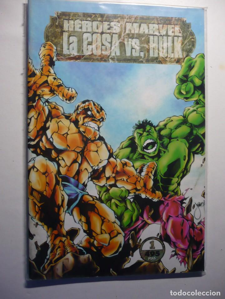 C&oacute;mics: La Cosa vs Hulk - H&eacute;roes Marvel - N&uacute;mero &uacute;nico (Forum). - Foto 1