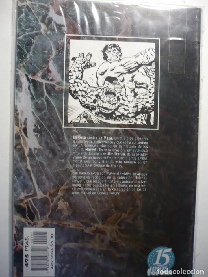 C&oacute;mics: La Cosa vs Hulk - H&eacute;roes Marvel - N&uacute;mero &uacute;nico (Forum). - Foto 2