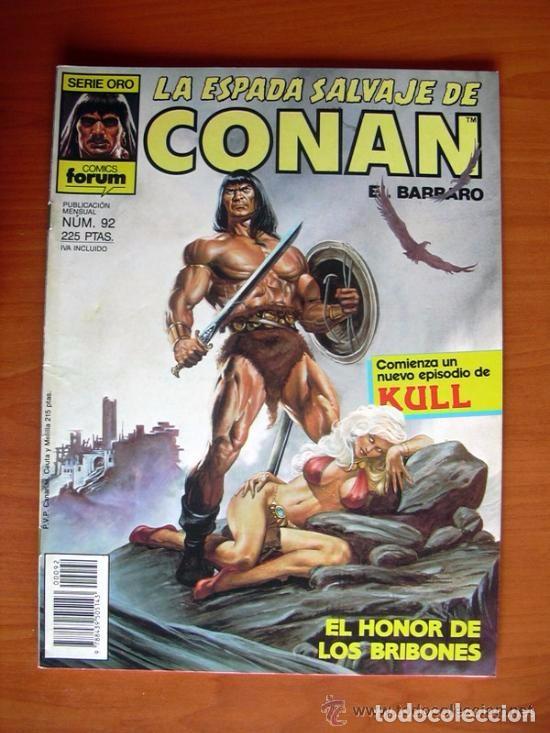 C&oacute;mics: La espada salvaje de Conan, n&ordm; 92 - Ediciones Forum - Foto 1