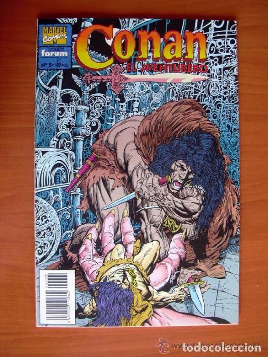 C&oacute;mics: Conan el aventurero, n&ordm; 5 - Ediciones Forum 1995 - Foto 1
