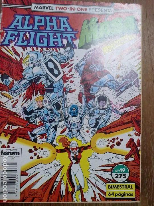 C&oacute;mics: LOTE DE TRES COMIC ALPHA FLIGHT N&ordm; 48-49-50 - Foto 3