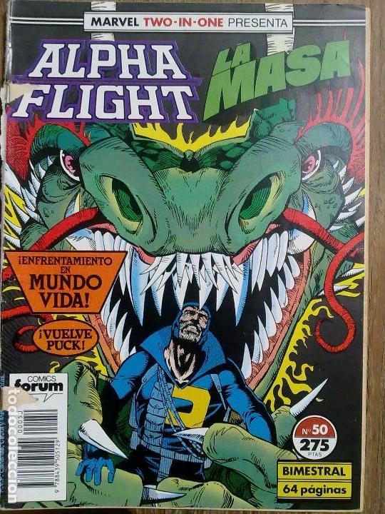 C&oacute;mics: LOTE DE TRES COMIC ALPHA FLIGHT N&ordm; 48-49-50 - Foto 4