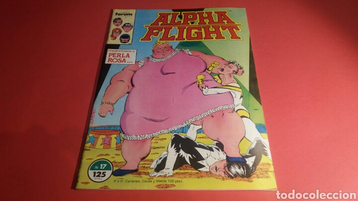 C&oacute;mics: ALPHA FLIGHT 17 EXCELENTE ESTADO FORUM - Foto 1