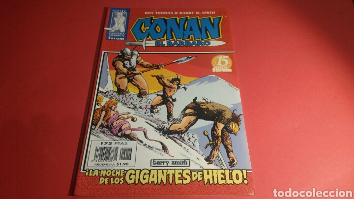 C&oacute;mics: CONAN EL BARBARO 16 EXCELENTE ESTADO FORUM - Foto 1