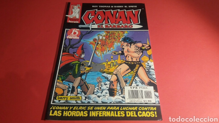 C&oacute;mics: CONAN EL BARBARO 15 EXCELENTE ESTADO FORUM - Foto 1